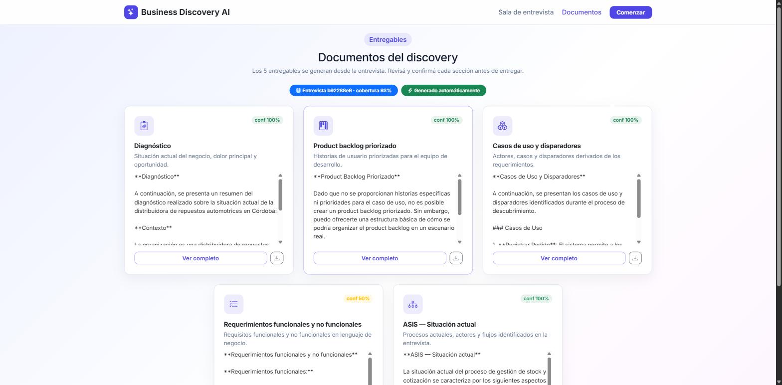 BDA Business Discovery AI